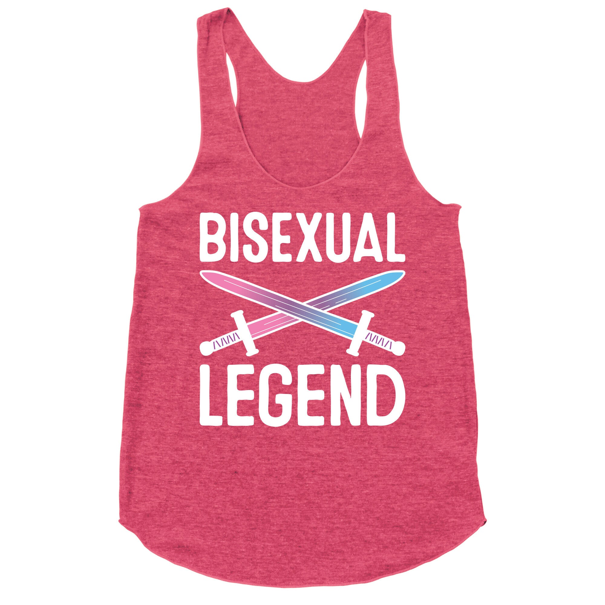 Bisexual Legend Racerback Tank